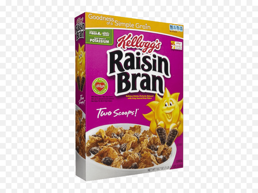 Kelloggu0027s Raisin Bran Made In Usa Y 2833926 - Png Raisin Bran Cereal Emoji,Made In Usa Png