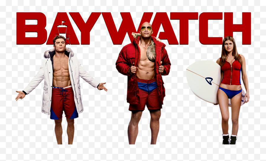 Baywatch Movie Fanart Fanarttv - Dwayne Johnson At Ski Emoji,Baywatch Logo