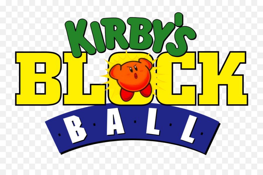 Kirbyu0027s Block Ball Details - Launchbox Games Database Block Ball Emoji,Ball Logo