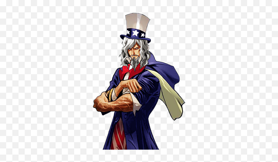 Uncle Sam - Uncle Sam Anime Png Emoji,Uncle Sam Png