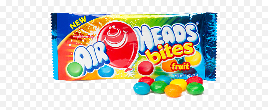 Bites Airheads 57g Delivery - Airhead Circle Candy Emoji,Airheads Logo