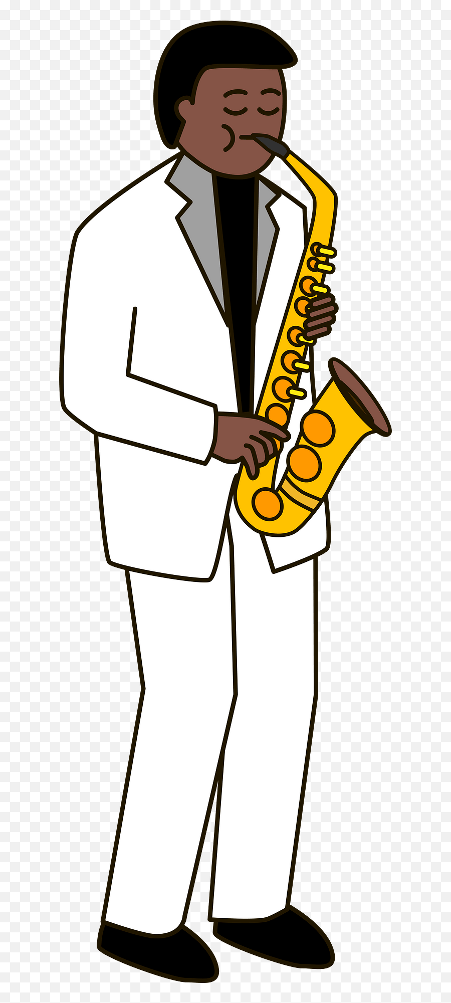 Jazz Musician Clipart - Musicians Clipart Emoji,Musician Clipart
