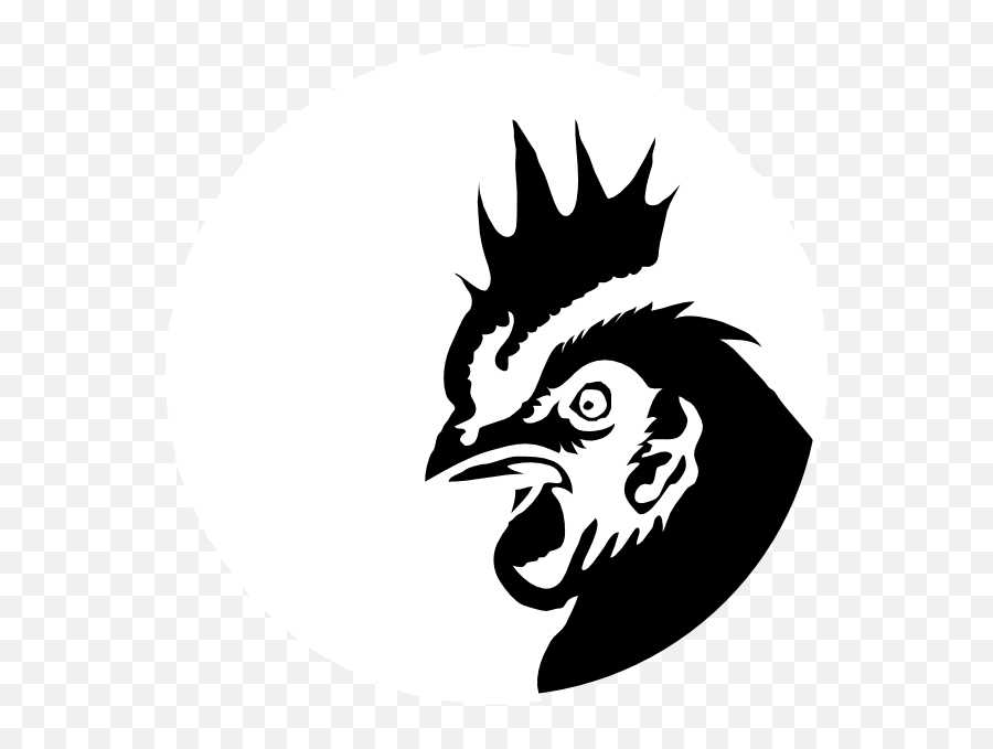 Clipart Face Rooster Clipart Face Rooster Transparent Free - Silhouette Chicken Logo Emoji,Rooster Clipart