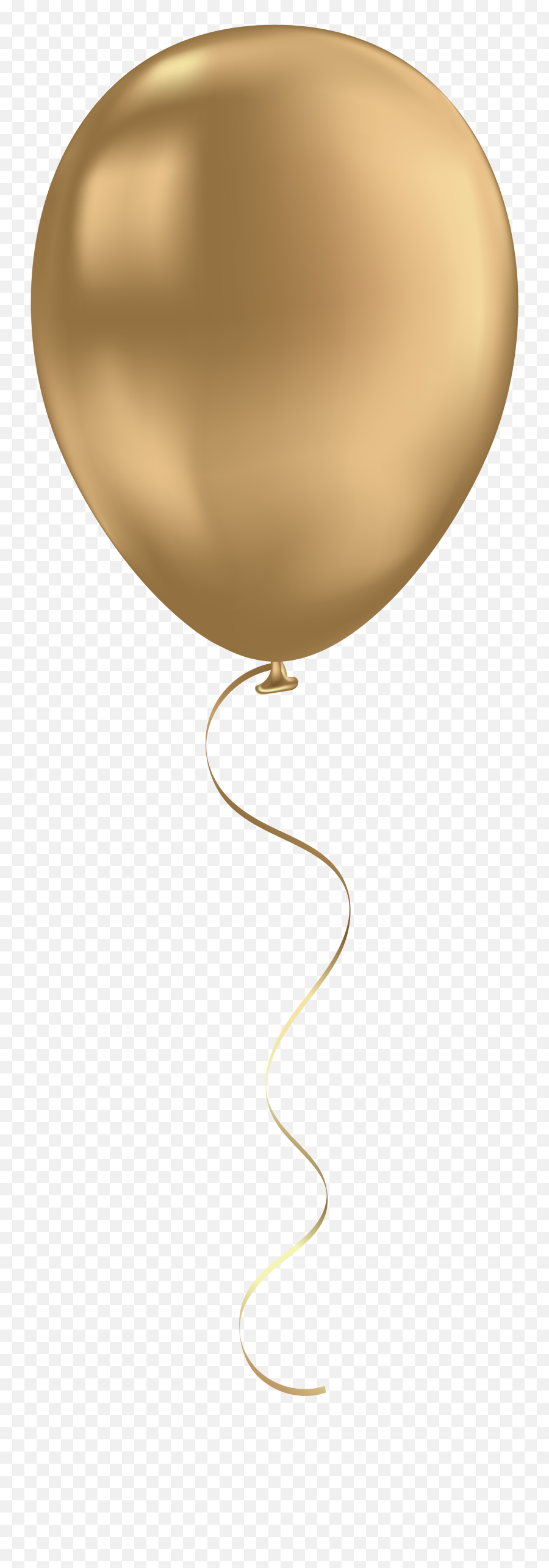 Png Balloon Gold Transparent Clipart - Full Size Clipart Emoji,Pot Of Gold Transparent