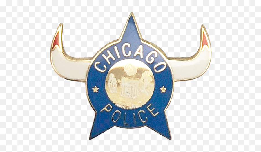 Chicago Police Department Star Lapel - Sltcfi Emoji,Chicago Bulls Logo