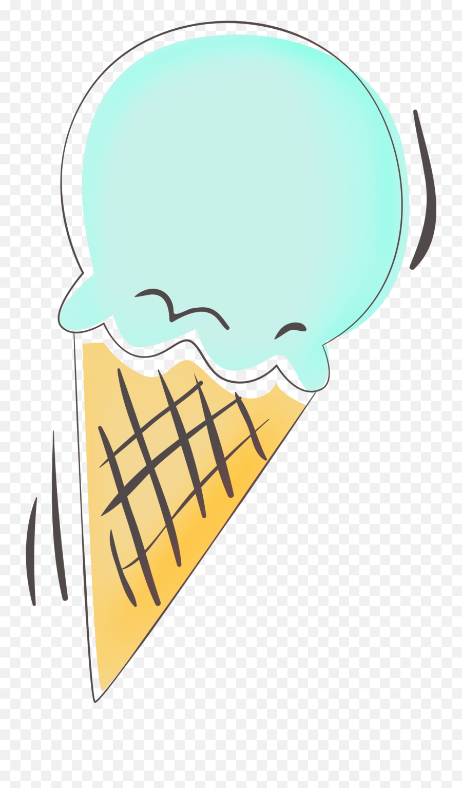 Free Ice Cream Graphics - Free Pretty Things For You Emoji,I'm Sorry Clipart