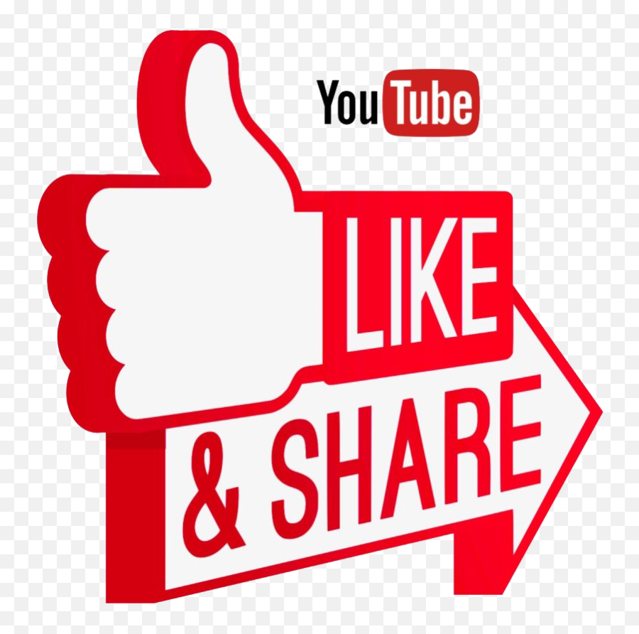 Like Share Subscribe Button Png - Transparent Background Share Png Emoji,Subscribe Button Png