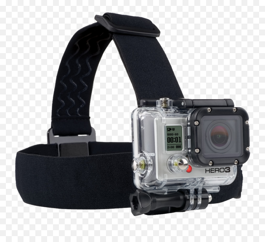 Gopro Camera With Head Strap Png Emoji,Strap Png