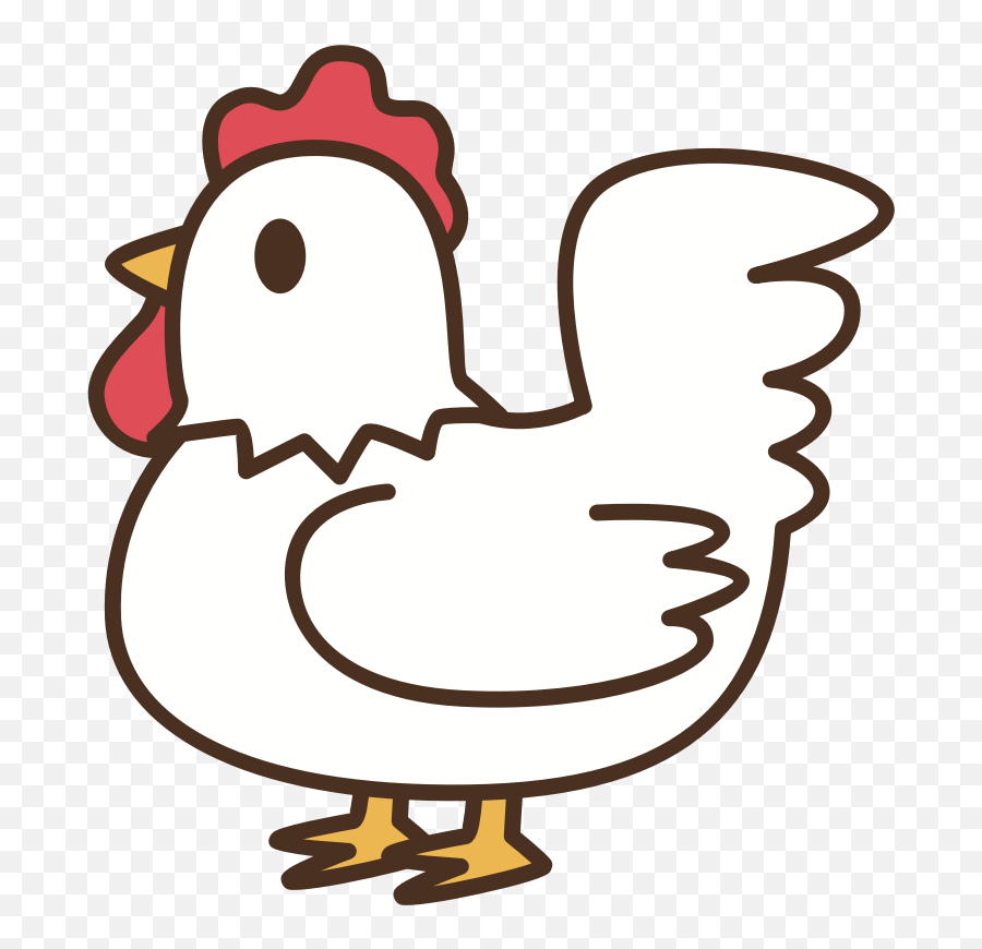 Openclipart - Clipping Culture Cartoon Chicken Emoji,Hen Clipart