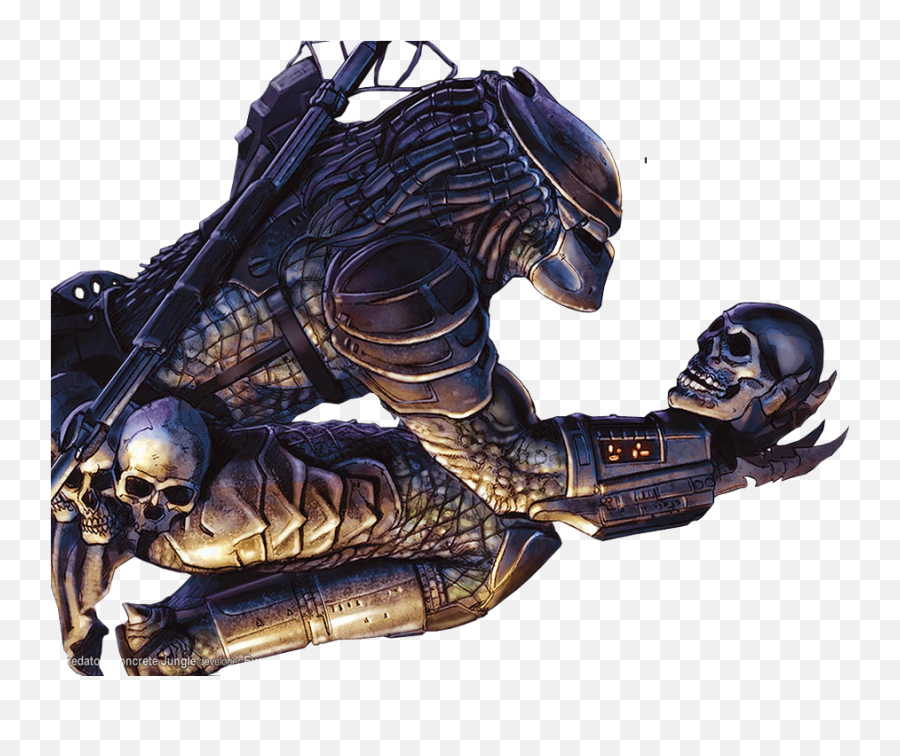 Alien Vs Predator Png Image - Predator Concrete Jungle Emoji,Predator Png