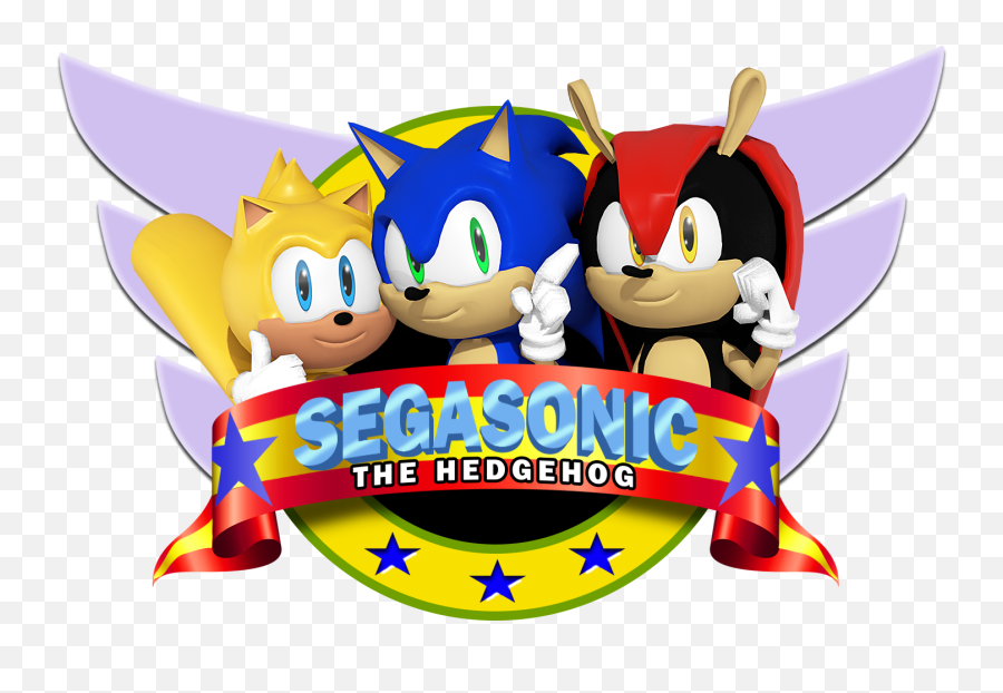 I Modernized Segasonic The Hedgehog - Segasonic The Hedgehog Transparent Logo Emoji,Sonic The Hedgehog Logo