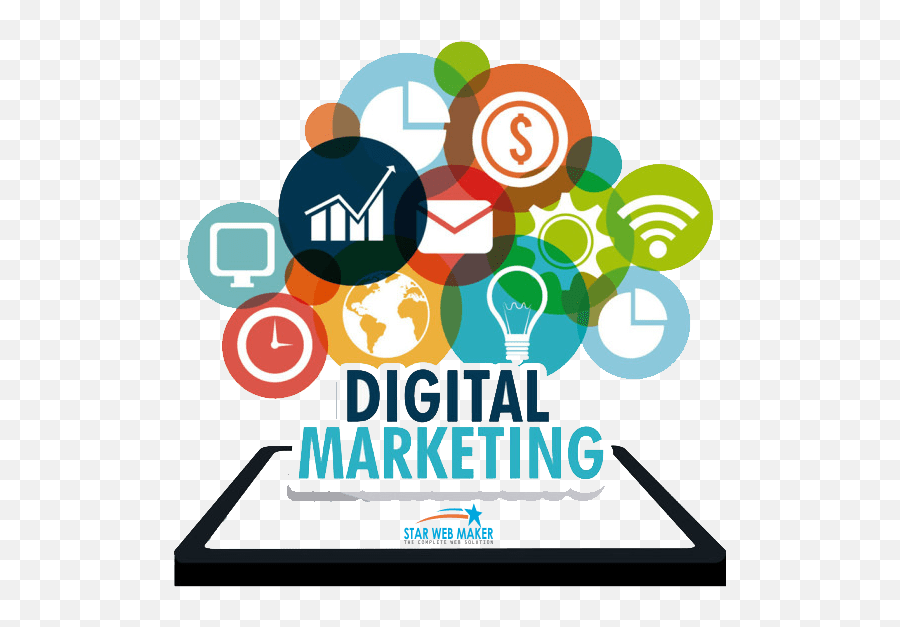 Digital Marketing Companies In India - Transparent Digital Marketing Png Emoji,Digital Marketing Logo