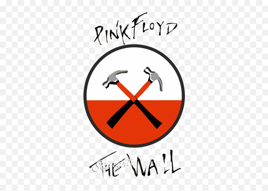 Pink Floyd Poster Pink Floyd Art Pink - Pink Floyd The Wall Png Hammers Emoji,Pink Floyd Logo
