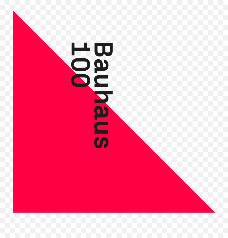 100 Years Bauhaus - Vertical Emoji,Bauhaus Logo