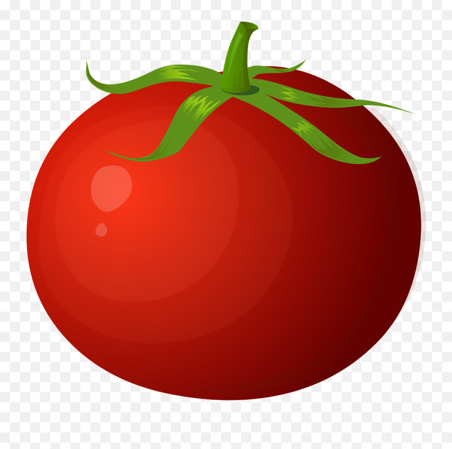 Tomato Red Fruits Vegetables Png - Tomato Clipart Emoji,Vegetables Png