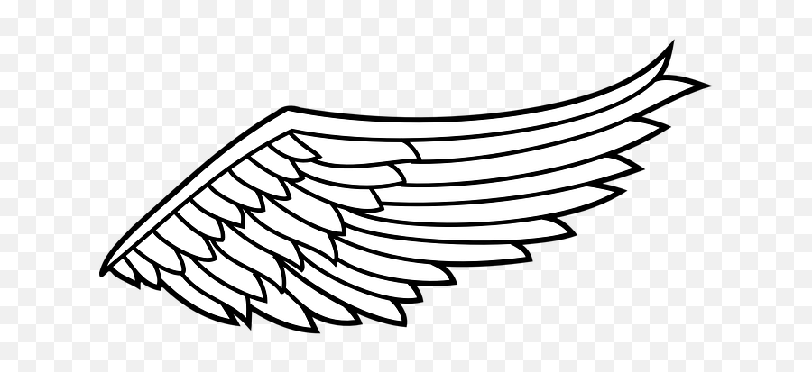 Download Wing Flight Angel Spiritual Flying Spiritu - Wing Kanat Çizim Png Emoji,Wings Clipart