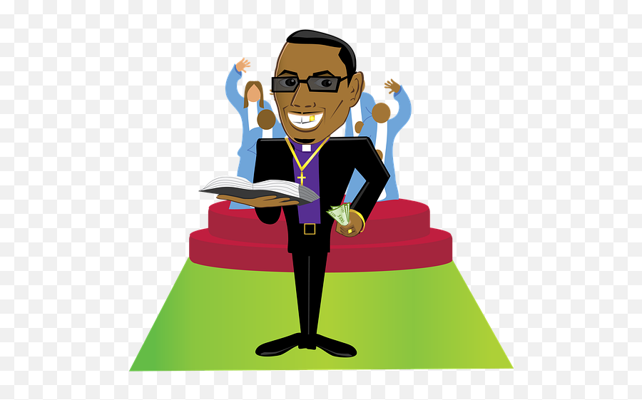 Free Preacher Priest Images - Cartoon Bad Preacher Emoji,Preacher Clipart