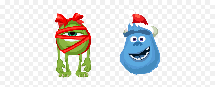 Monsters Inc - Monster Inc Navidad Png Emoji,Monsters Inc Logo