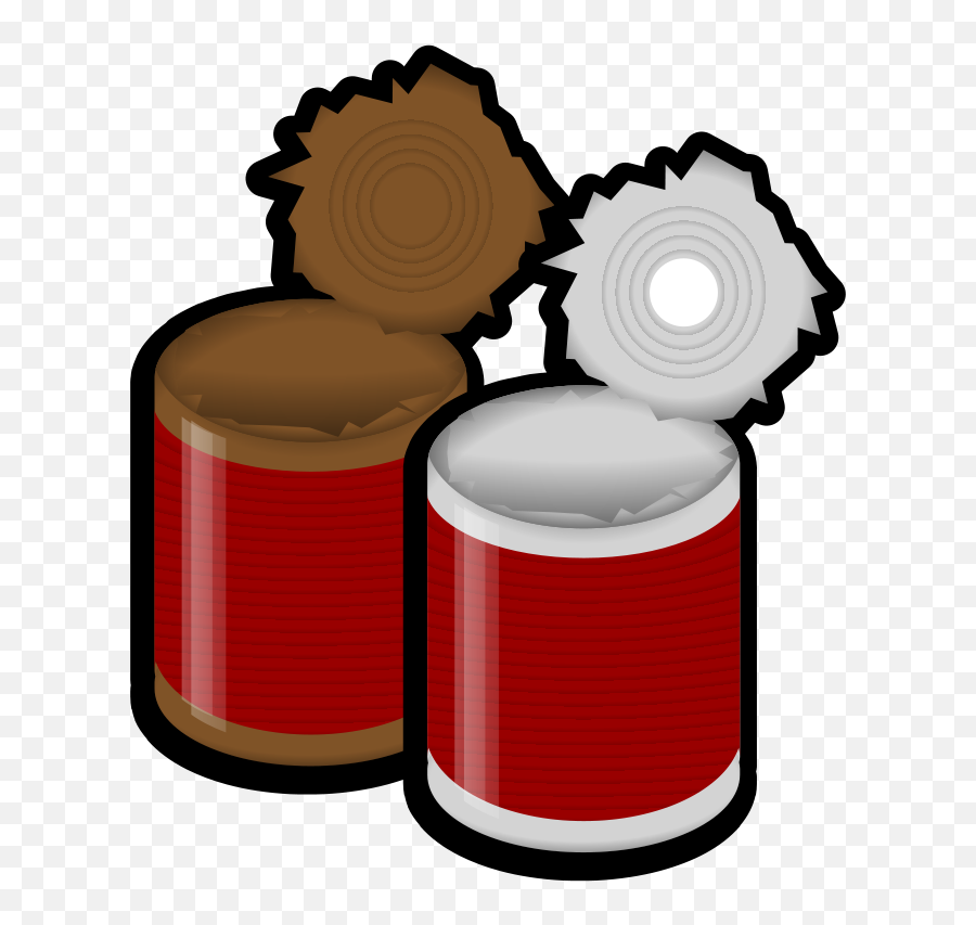 Hd Free Canned Food Clipart Download - Open Cans Clipart Emoji,Food Clipart