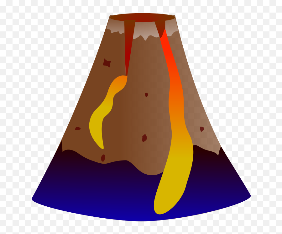 Openclipart - Extinct Volcano Emoji,Volcano Clipart