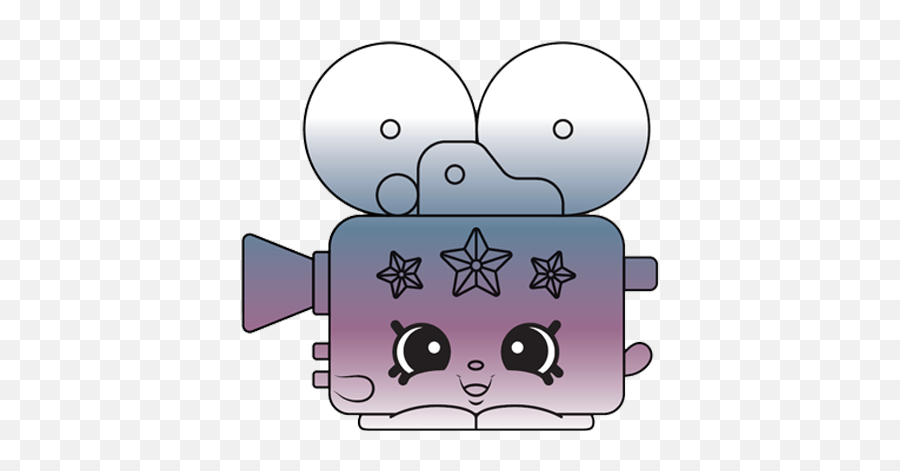 Starlet Movie Camera - Shopkins Season 7 Hollywood Emoji,Movie Camera Png