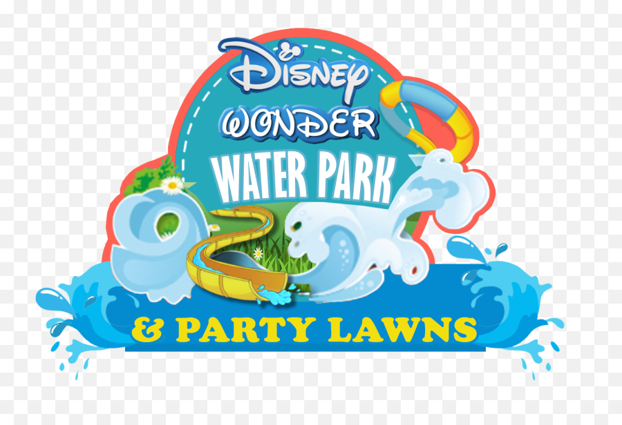 Disney World Water Park Party Lawns Emoji,Disney Wonder Logo