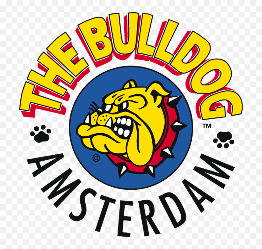 Coffee Shop Amsterdam Logo Hd Png Emoji,Bull Dog Logo