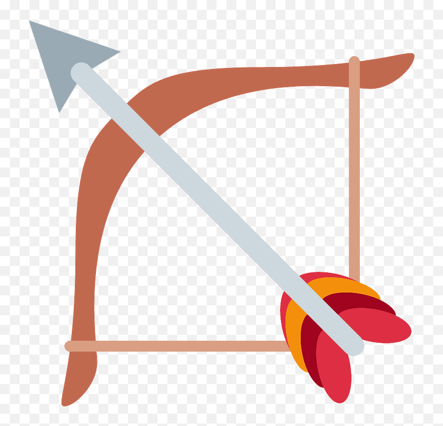 Bow And Arrow Emoji Clipart - Iphone Yay Emoji Png,Yay Clipart