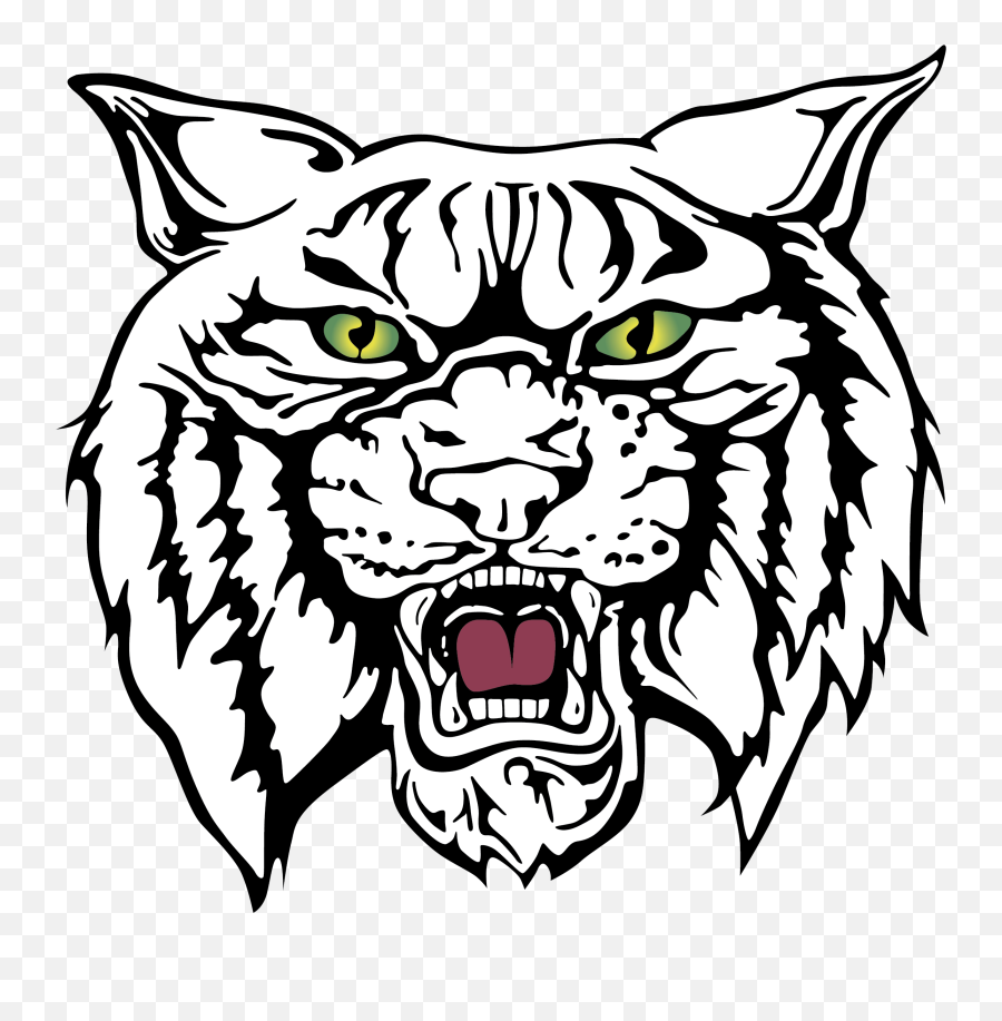 Library Of Wildcats Mascot Picture Transparent Png Files - Logan Rogersville Wildcat Logo Emoji,Wildcat Logo