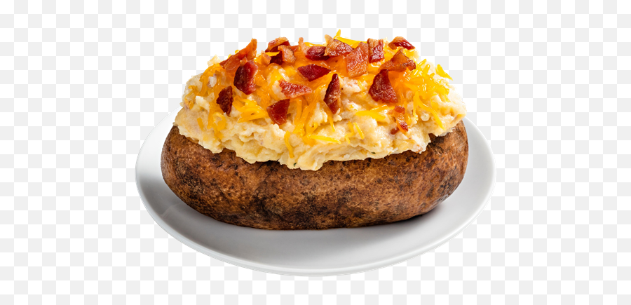 Bacon Cheddar Twice Baked Potato - Twice Baked Potatoes Png Emoji,Potato Png
