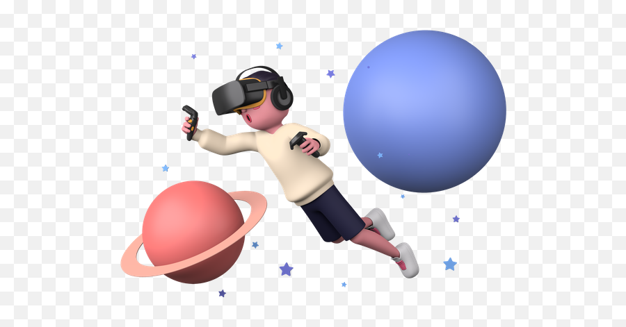Premium Virtual Reality Experience 3d Illustration Download Emoji,Experience Png