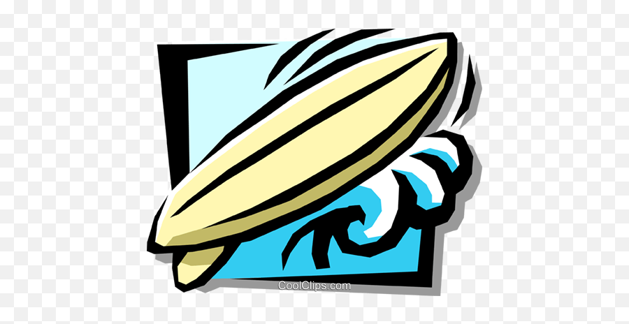 Surfboard Royalty Free Vector Clip Art Illustration Emoji,Surfboard Clipart Png