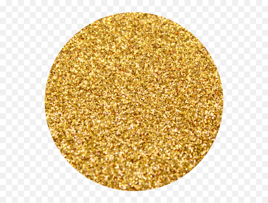Goldyellow Glitter - Artglitter Painel Redondo Glitter Dourado Emoji,Gold Glitter Png
