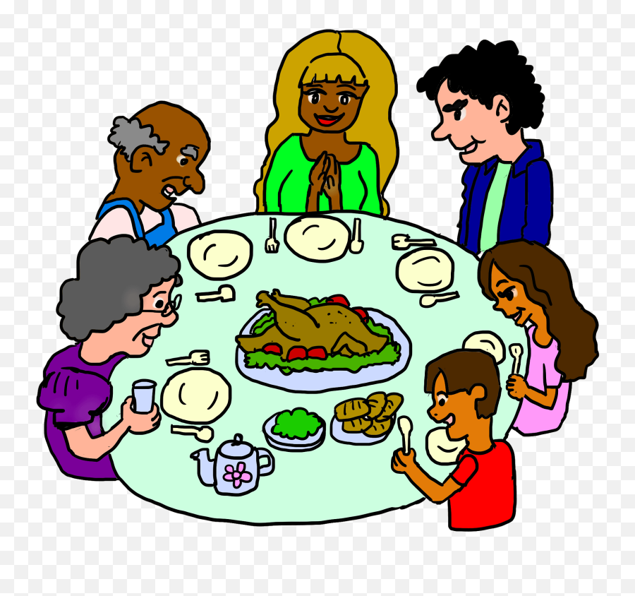Thanksgiving Dinner Clipart - Thanksgiving Dinner Clipart Emoji,Thanksgiving Dinner Clipart