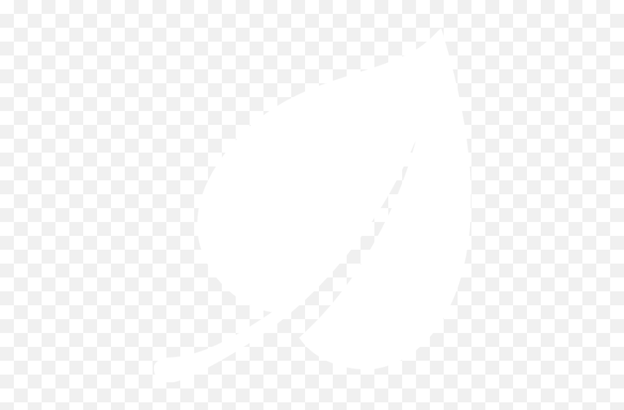 White Leaf Icon - White Leaf Icon Transparent Background Emoji,Leaf Transparent