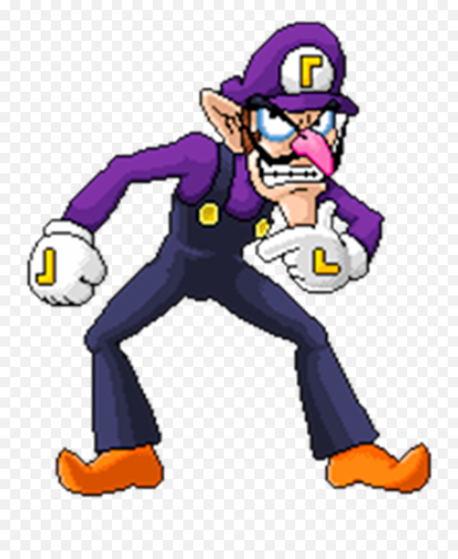 Waluigi Png - Super Mario 2d Waluigi Emoji,Waluigi Png