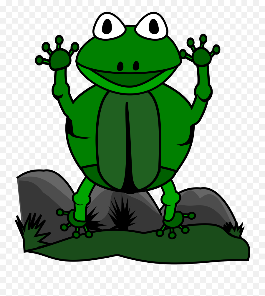 Horny Frog Transparent Cartoon - Hewan Clip Art Emoji,Frogs Clipart