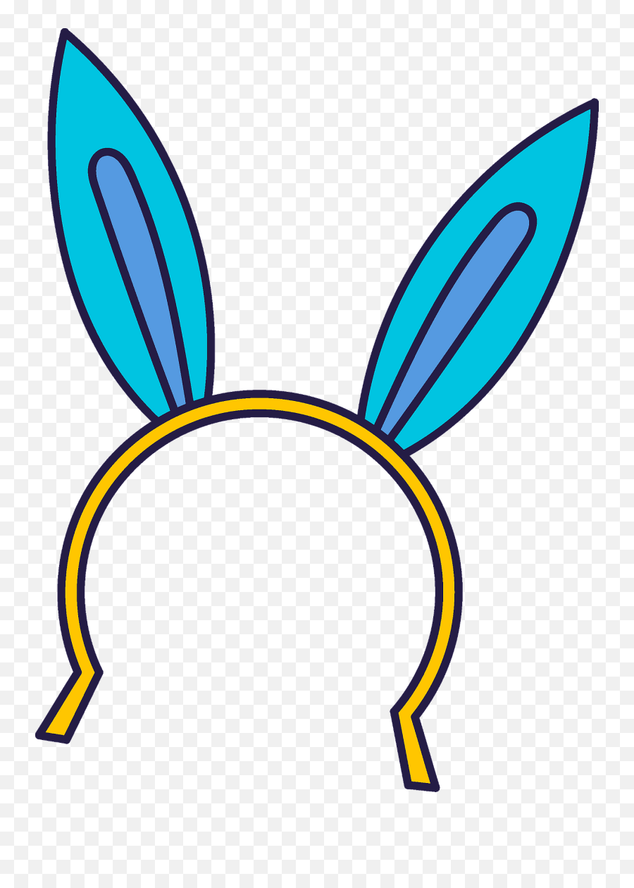Bunny Ears Headband Clipart - Bunny Ears Clipart Emoji,Bunny Ears Png