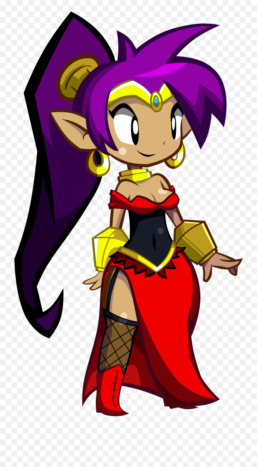 Shantae Half Genie Hero Figure - Shantae Half Genie Hero Cosplay Emoji,Shantae Png