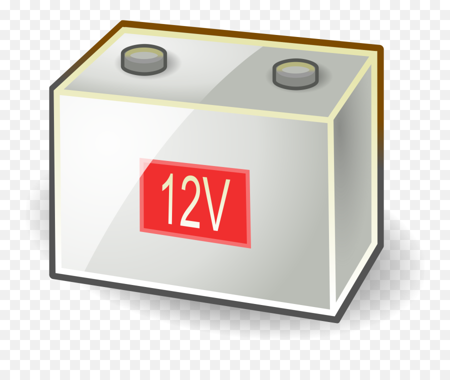 Filebattery - 12vsvg Wikimedia Commons 12v Battery Png Emoji,Battery Png