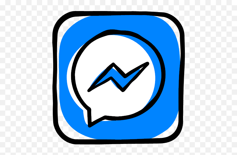 Facebook Media Message Messenger Social Texting Icon Emoji,Messenger Logo