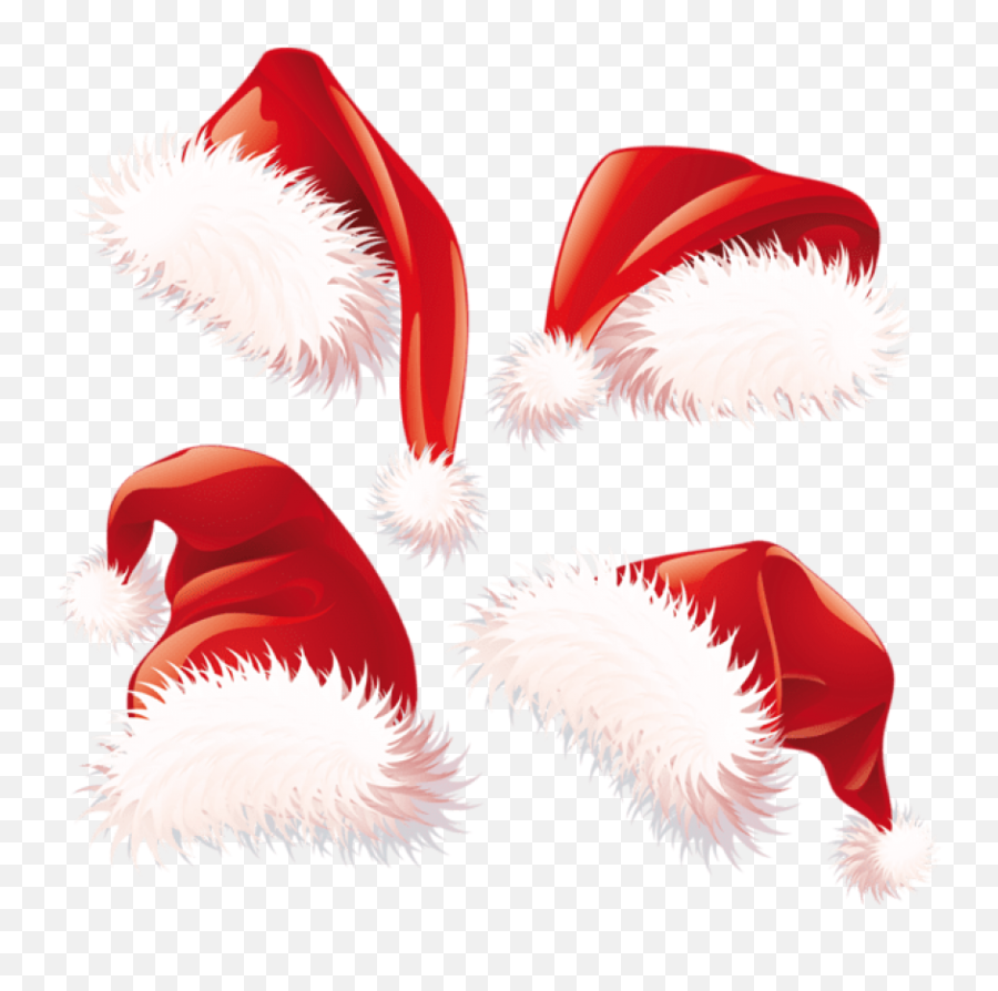 Cute Tabby Cat With Santa Hat Clipart - Royalty Free Santa Hat Png Emoji,Santa Hat Png