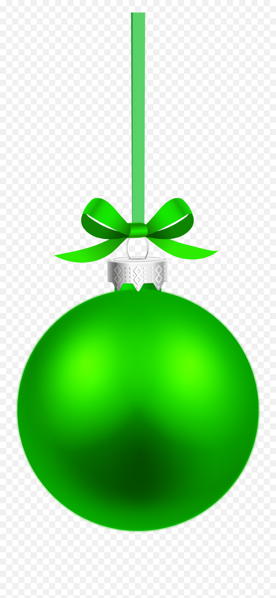 Green Hanging Christmas Ball Png Clipart Green Christmas - Green Hanging Christmas Ball Emoji,Christmas Bulb Clipart