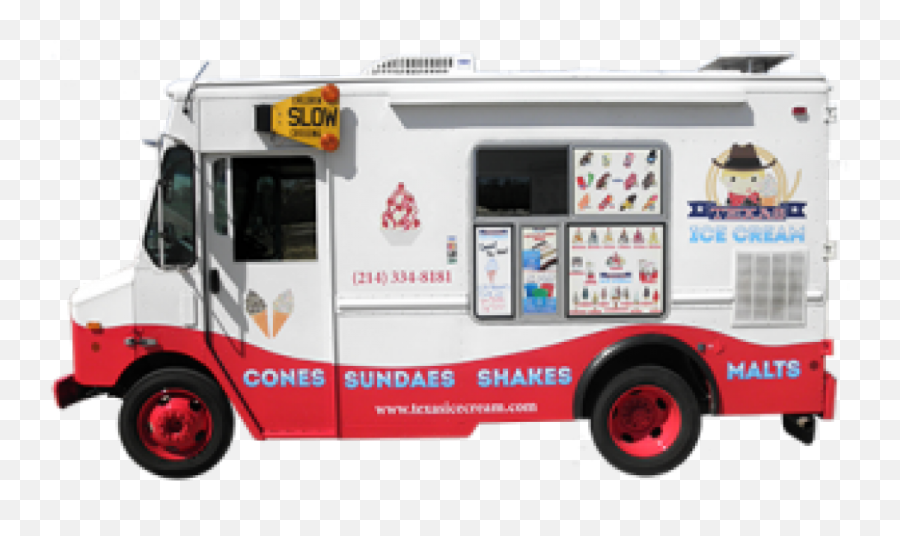 Texas Ice Cream Catering Dallas - Food Truck Connector Emoji,Ice Cream Truck Png