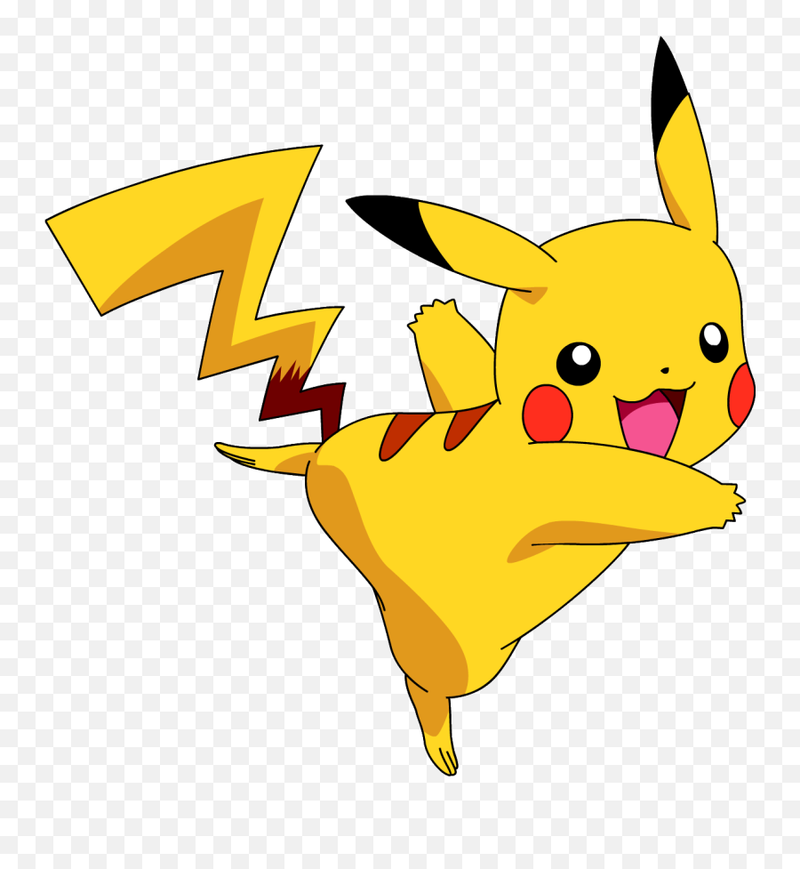 Download Hd Pikachu Anime Png Image - Pokemon Png Emoji,Anime Png