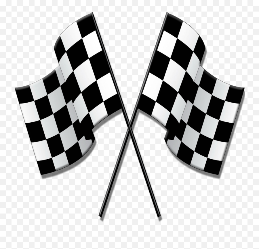 Race To Win At Mis 2019 - Black Diamond Broadcasting Emoji,Racing Flags Clipart