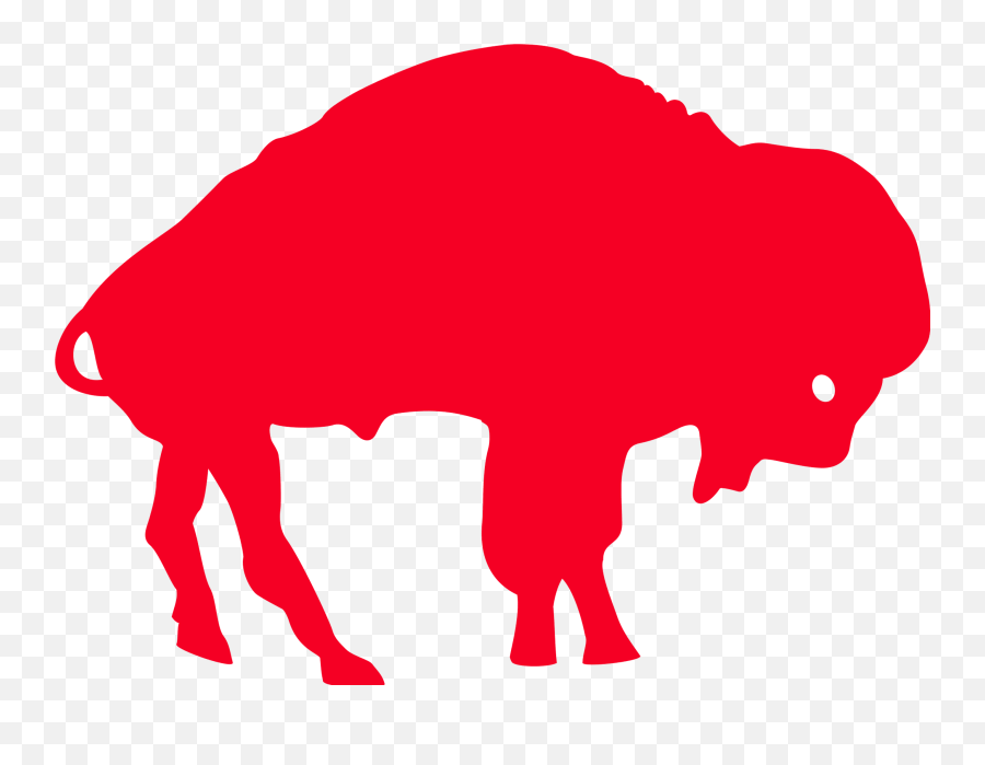 Vector Buffalo Bills Logo Transparent - Logo Buffalo Bills Outline Emoji,Buffalo Clipart