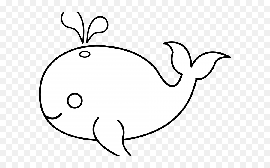 Baby Whale Png - Whale Clipart Free Baby Cartoon Whale Whale Shark For Drawing Easy Emoji,Whale Clipart