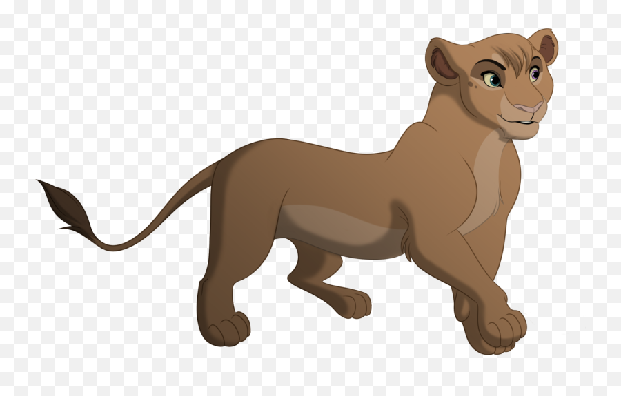Pixel Lion And Lioness - Cartoon Lions The Lion King Emoji,Lioness Png