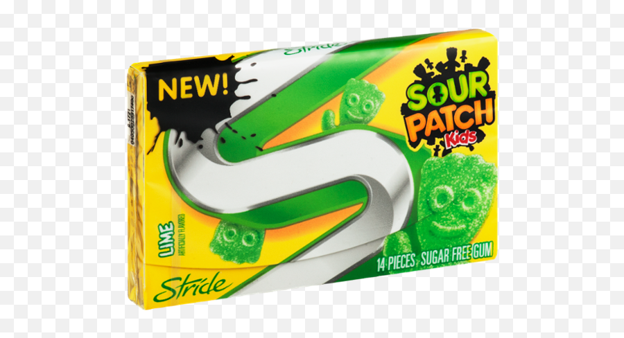 Stride Sour Patch Kids Sugar Free Gum - Sour Patch Gum Emoji,Sour Patch Kids Logo